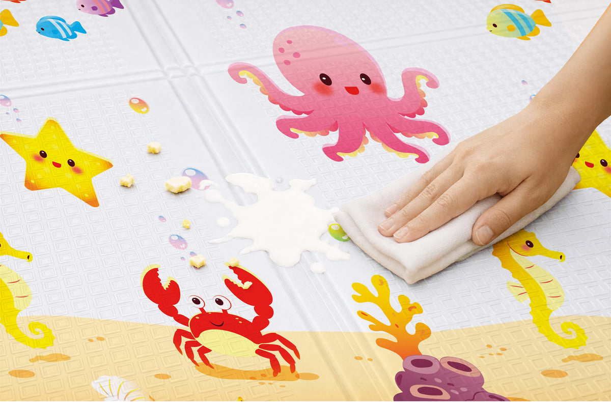 Unterwasserwelt Spielmatte mit Spielfiguren