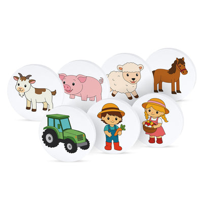Bauernhof Krabbelmatte mit Spielfiguren